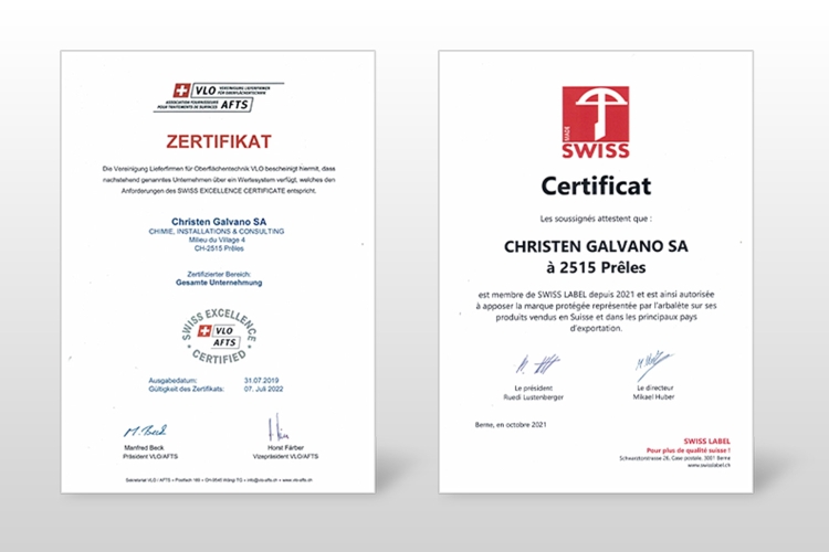 ISO- und Corporate Citizen-Zertifizierungen